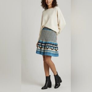 Anthropologie wool skirt